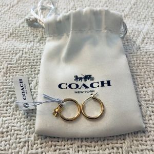 Coach Charm Earrings